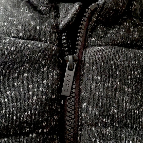 DKNY Baby Sweater Fleece Hooded Jacket - Picture 8 of 12